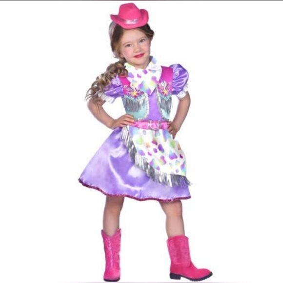 Rodeo Unicorn Girls Halloween Costume Size Infant 2T - Picture 1 of 5